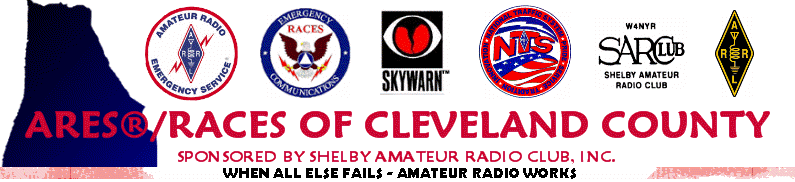 ARES of Cleveland County Banner